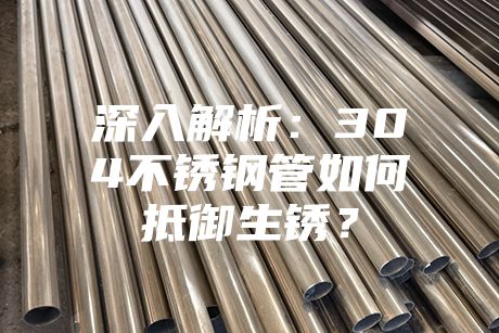 深入解析：304不銹鋼管如何抵御生銹？